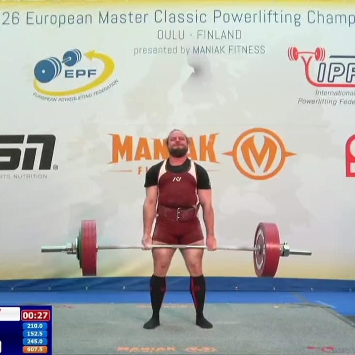 Johan De Pauw Europees Kampioenschap 2026